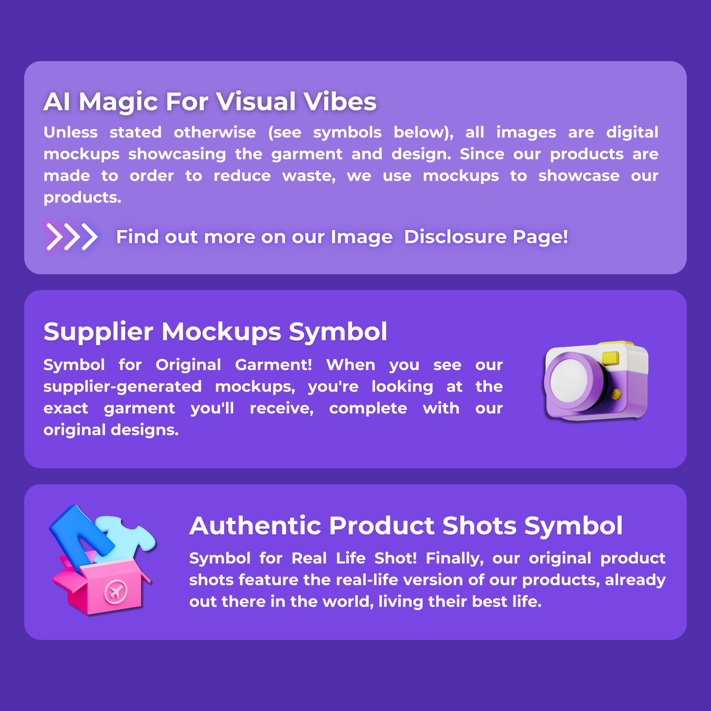 Product Images Disclosure