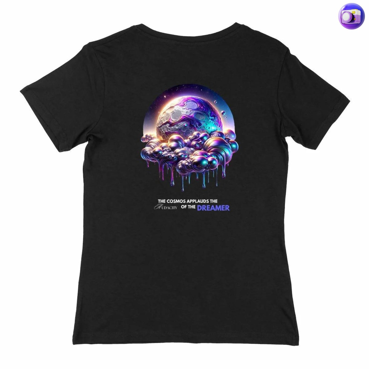 The Cosmos Applauds The Audacity Of The Dreamer V-Neck Shirt