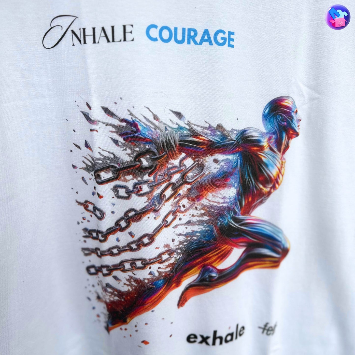 Inhale Courage Exhale Fear Shirt