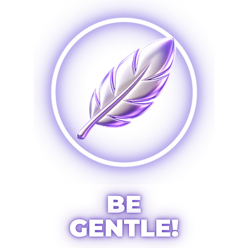 be gentle icon in care instructions