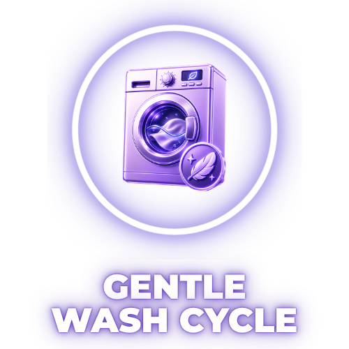 gentle wash cycle icon