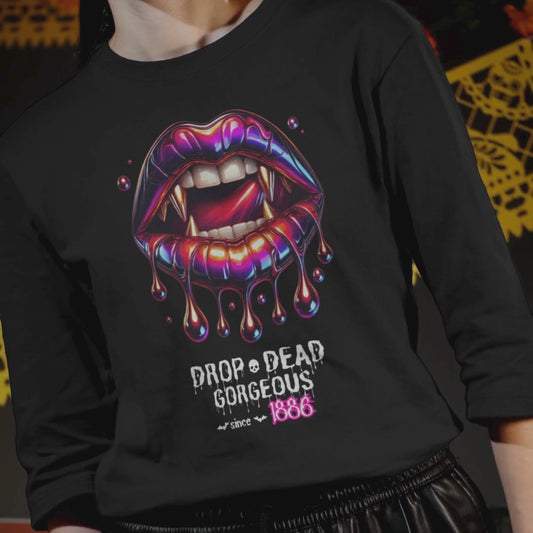 Drop-dead gorgeous sweatshirt video. 