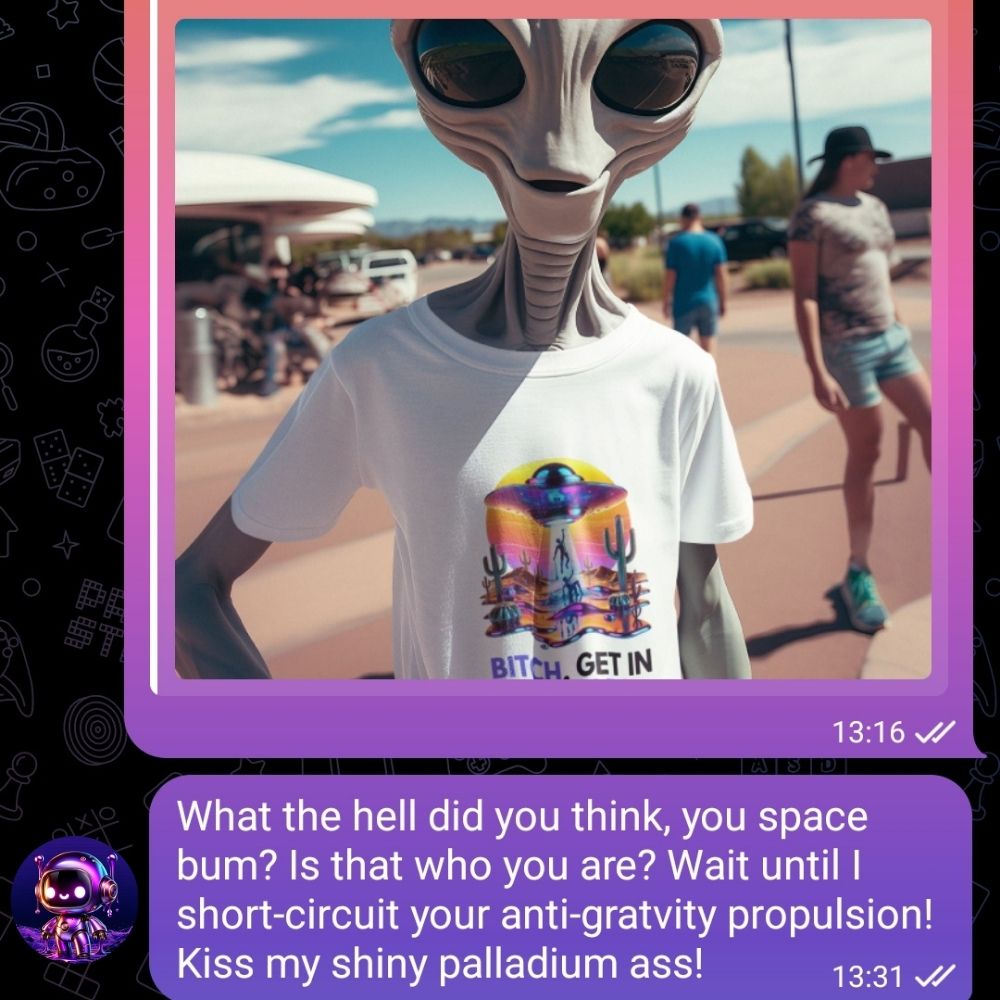 Arrogant AI Verve's leaked text message
