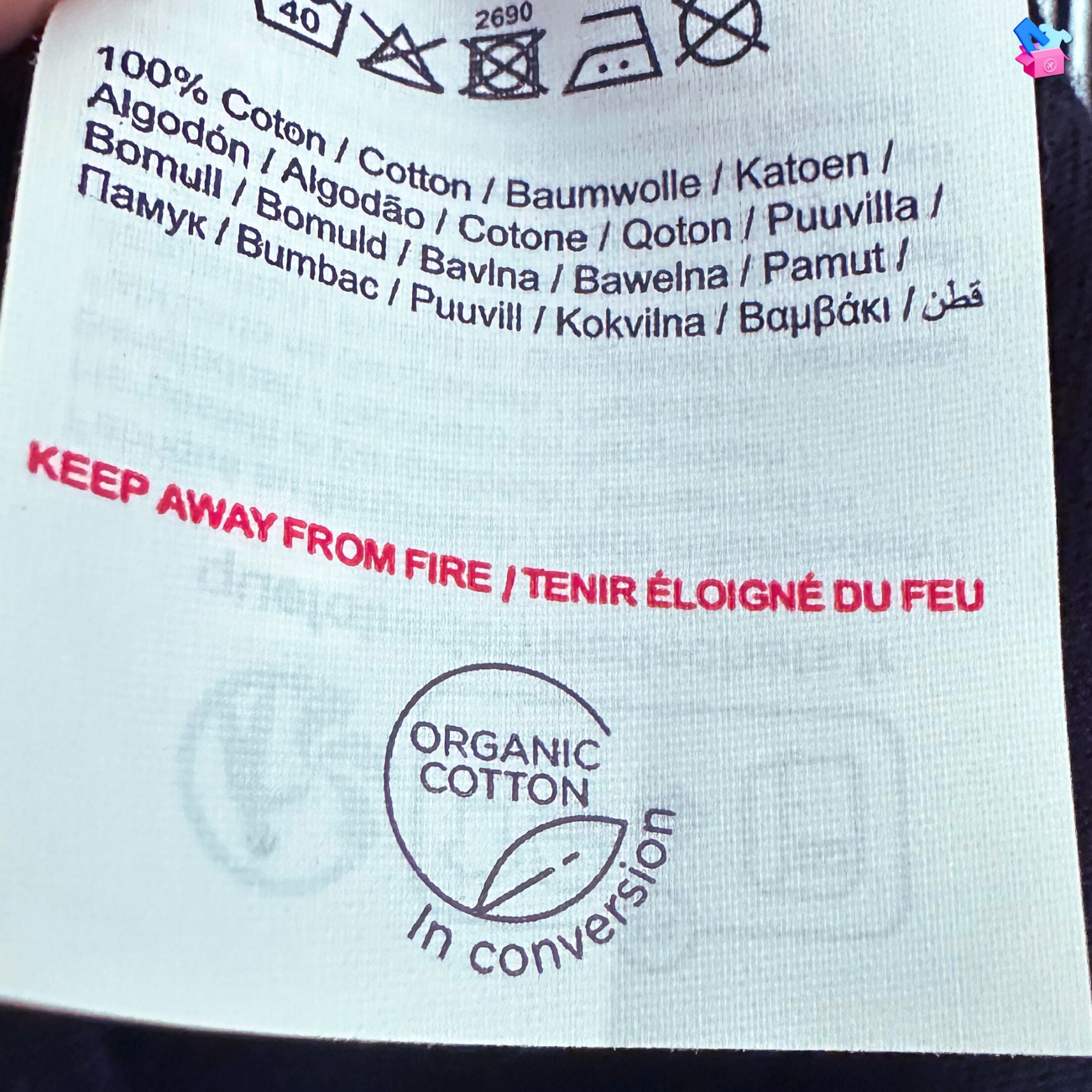 organic cotton in conversion certification image