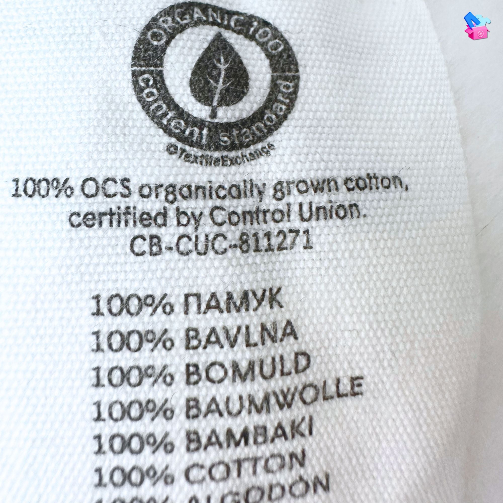 organic 100 cotton standard certification image